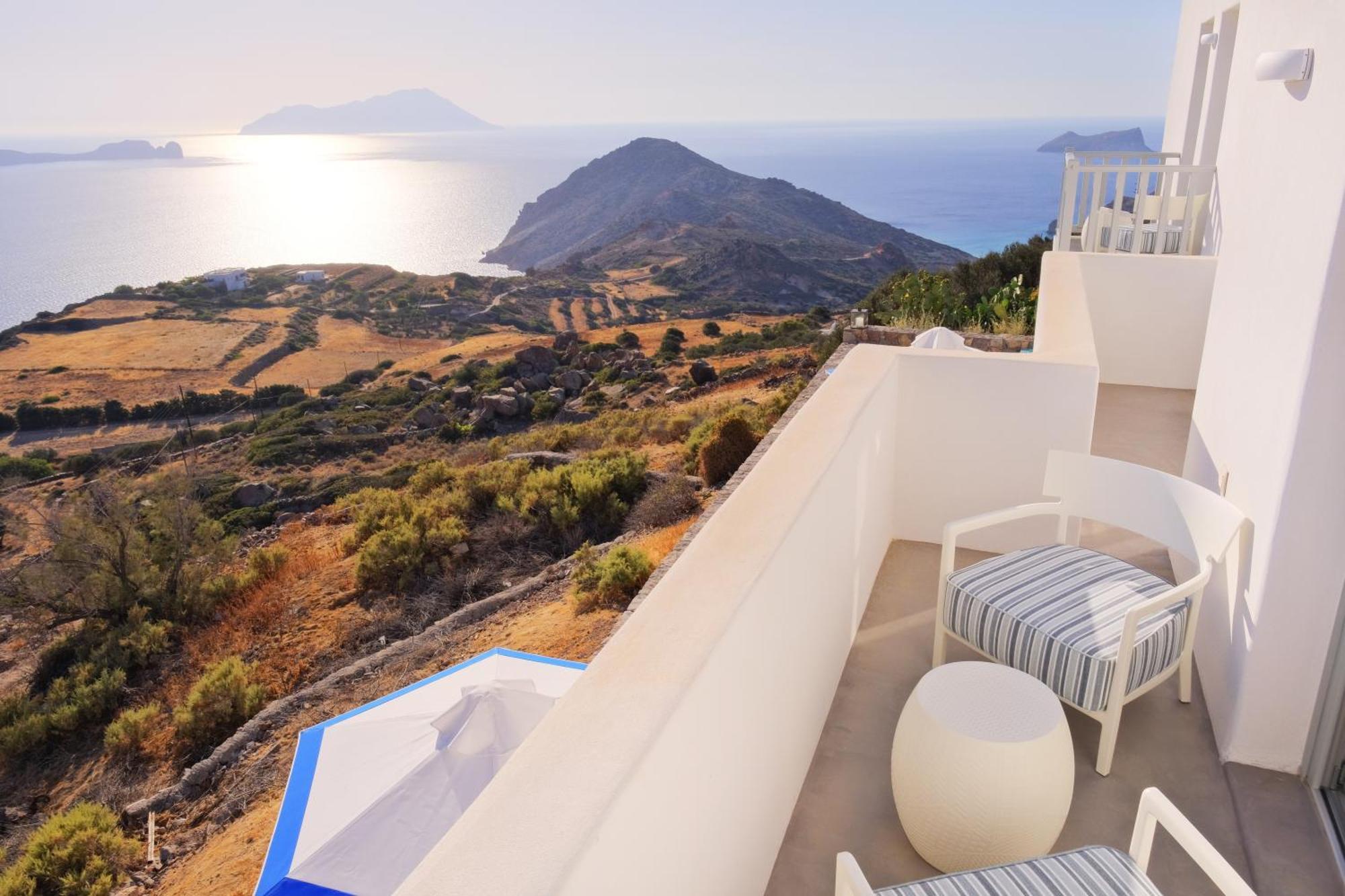 Odyssey Rock Milos Sunset Suites Plaka  Rum bild