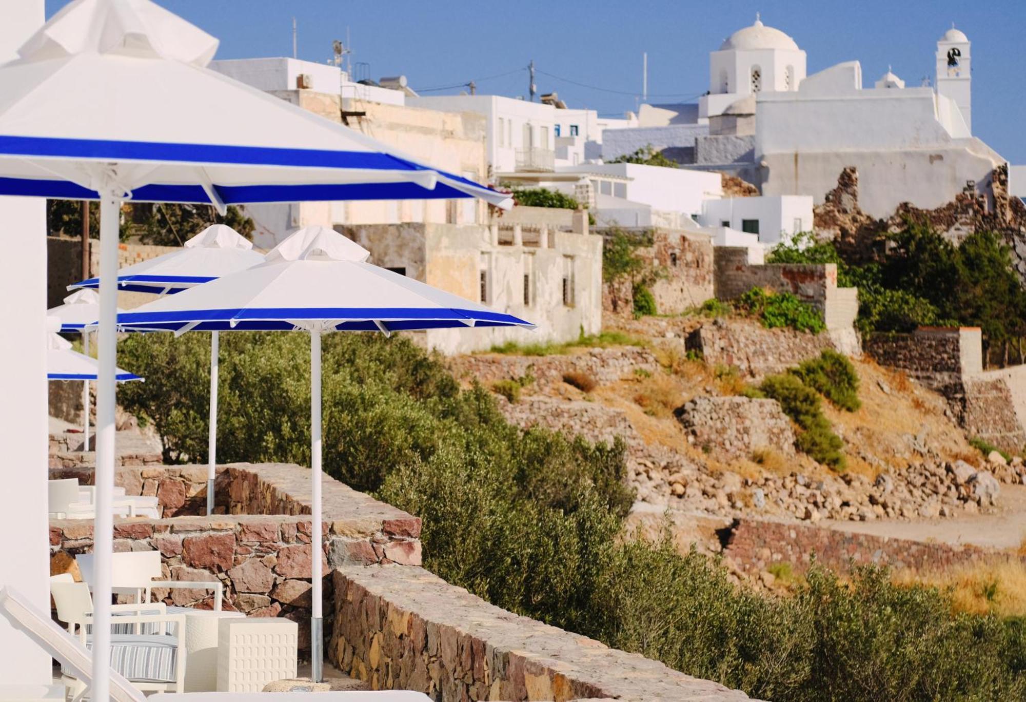 Odyssey Rock Milos Sunset Suites Plaka  Exteriör bild